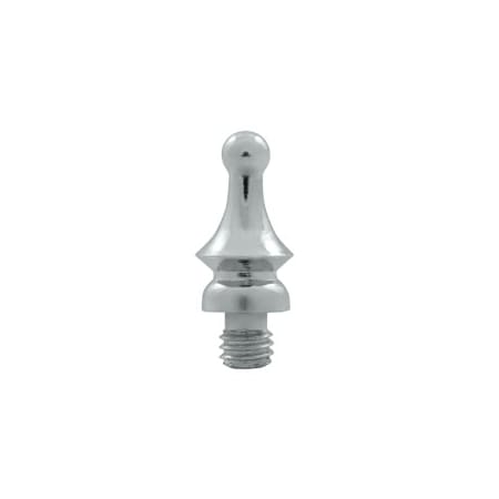 Deltana CHWT26 Windsor Tip Cabinet Finial Polished Chrome, 10PK CHWT26-XCP10